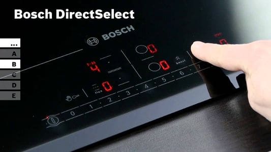 Điều khiển DirectSelect Bếp từ Bosch PXX675DC1E | Serie 8