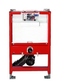 Két nước và khung âm tường kèm ống thải cong TOTO WH037D