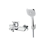 Bộ vòi sen tắm nóng lạnh TOTO TBG01302V/TBW02005A