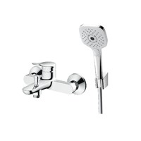 Bộ vòi sen tắm nóng lạnh TOTO TBS04302V/TBW02006A