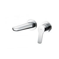 Vòi chậu gật gù nóng lạnh gắn tường LC (2 lỗ) TOTO TLS03307B