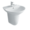 Chậu rửa mặt Inax L-288V(EC/FC)+chân L-288VC