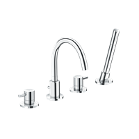 Bộ vòi sen bồn tắm nóng lạnh Inax BFV-7000B