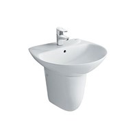 Chậu rửa mặt Inax L-285V(FC+EC)+ chân L-288VC