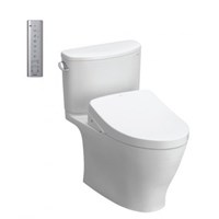 Bàn cầu 2 khối nắp điện tử Washlet Toto CS767CRW12 (CS767CW12)