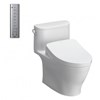 Bồn cầu 1 khối nắp điện tử Washlet TOTO MS887RW11 (MS887W11)