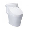 Bàn cầu 1 khối nắp rửa điện tử Washlet Toto MS887RW6 (MS887W6)