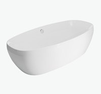 Bồn tắm Acrylic đặt sàn Inax BF-1858V