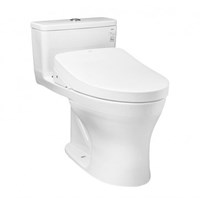 Bàn cầu 1 khối nắp điện tử Washlet TOTO MS855CDW12
