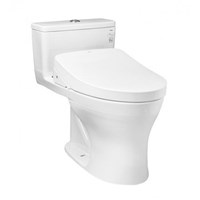 Bàn cầu 1 khối nắp điện tử Washlet TOTO MS855DW11