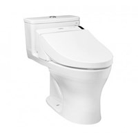Bàn cầu 1 khối nắp điện tử Washlet TOTO MS855DW6