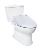 Bàn cầu 2 khối nắp điện tử Washlet TOTO CS300DRW6