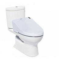 Bàn cầu 2 khối nắp điện tử Washlet TOTO CS325DRW6