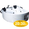 Bồn tắm góc massage Govern JS-8079
