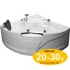 Bồn tắm góc massage Govern JS-8119