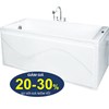 Bồn tắm massage Việt Mỹ 17C