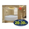 Bồn tắm góc massage Miller 2300