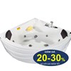 Bồn tắm góc massage Appollo AT-1515