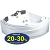 Bồn tắm góc massage Appollo AT-921S