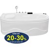 Bồn tắm massage Euroca EU2-1680