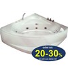 Bồn tắm góc massage Daros DR 16-31