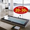Bồn tắm xây massage Euroking EU-208B