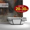 Bồn tắm nghệ thuật Euroking EU-6058