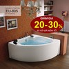 Bồn tắm góc massage Euroking EU-805