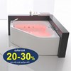 Bồn tắm góc massage Daros HT-2202