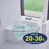 Bồn tắm góc massage Daros HT-4104