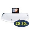 Bồn tắm xây masage Daros HT-88