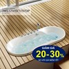 Bồn tắm xây massage Nofer NG-1707D/NG-1707DP