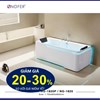 Bồn tắm massage Nofer NG-1820P/NG-1820