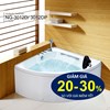 Bồn tắm góc massage Nofer NG-3012D/NG-3012DP