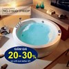Bồn tắm tròn massage Nofer NG-3160D/NG-3160DP