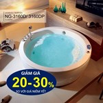 Bồn tắm tròn massage Nofer NG-3160D/NG-3160DP