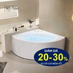 Bồn tắm góc massage Nofer NG-7550DG