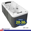 Bồn tắm massage Jacuzzi Nofer SPA-031