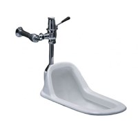 Bồn cầu xổm Caesar C1250 + BF446