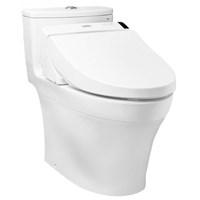 Bàn cầu 1 khối nắp điện tử TOTO MS885DW6