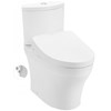 Bàn cầu 2 khối nắp điện tử TOTO CS838DW11