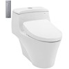 Bàn cầu 1 khối nắp điện tử TOTO CW823REAW12