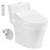 Bàn cầu 1 khối nắp điện tử TOTO MS885DW14