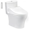 Bàn cầu 1 khối nắp điện tử TOTO MS889CDRW15