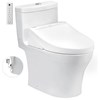 Bàn cầu 1 khối nắp điện tử TOTO MS889DRW14