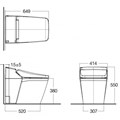 Bồn cầu điện tử WP-1806 American Standard Acacia Evolution