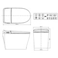 Bồn cầu thông minh WP-70DY E LITE American Standard đóng mở tự động