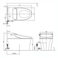Bồn cầu điện tử WP-5017 New AeroZen American Standard