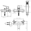 Sen tắm nóng lạnh Concept Square American Standard WF-0411