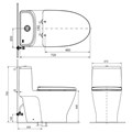 Bồn cầu 1 khối VF-1863 American Standard LOVEN